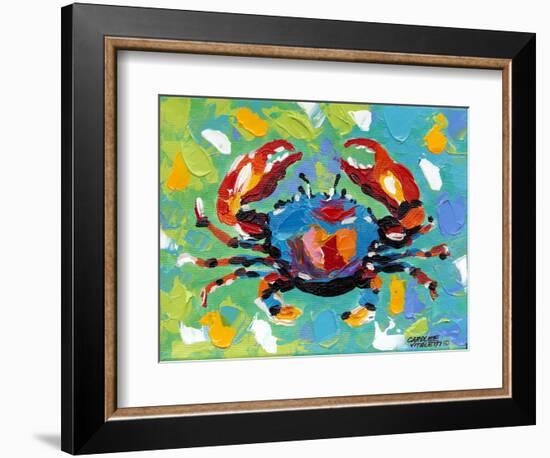 Seaside Crab I-Carolee Vitaletti-Framed Art Print