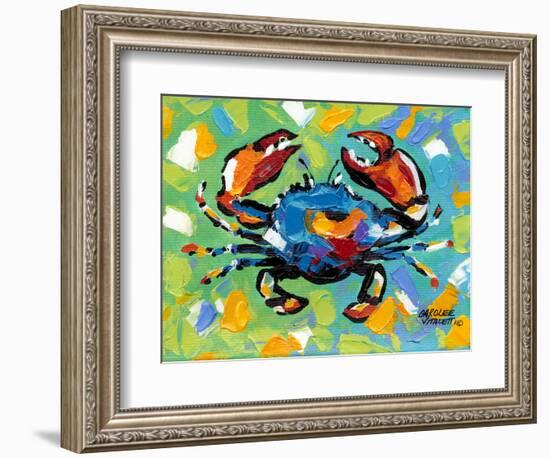 Seaside Crab II-Carolee Vitaletti-Framed Art Print