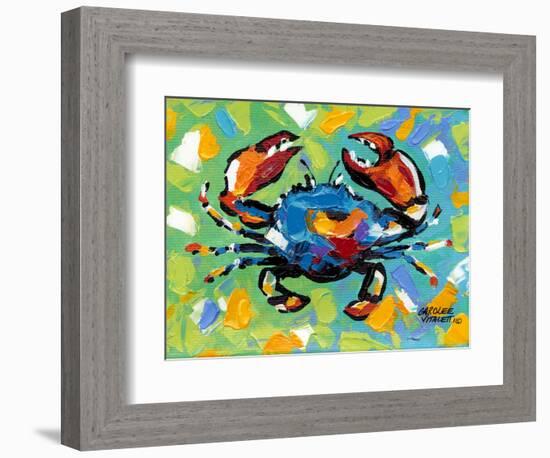 Seaside Crab II-Carolee Vitaletti-Framed Art Print