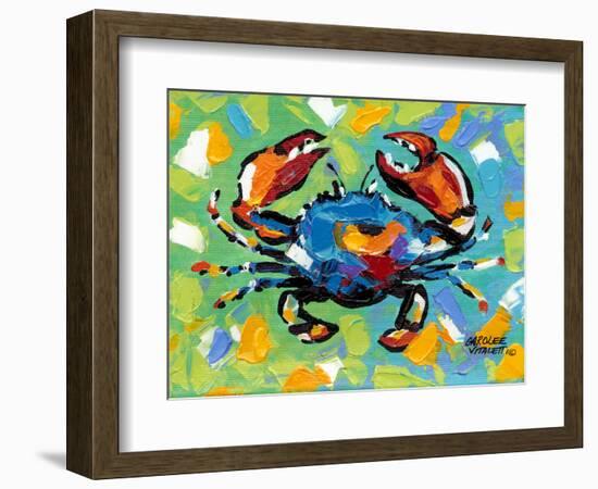 Seaside Crab II-Carolee Vitaletti-Framed Art Print