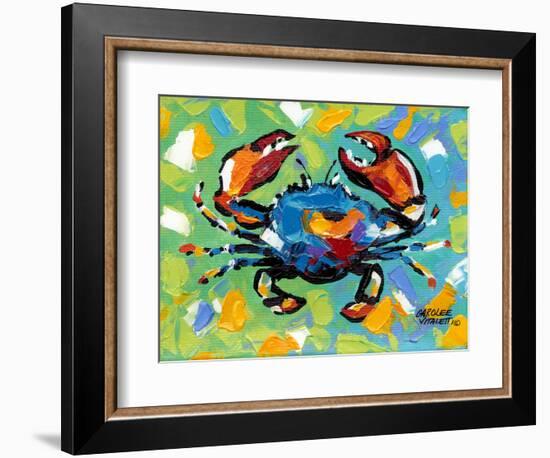 Seaside Crab II-Carolee Vitaletti-Framed Art Print