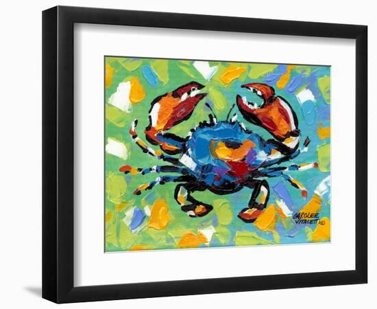 Seaside Crab II-Carolee Vitaletti-Framed Art Print