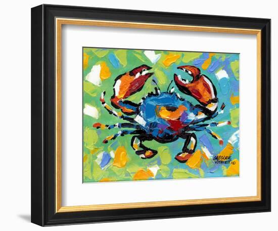 Seaside Crab II-Carolee Vitaletti-Framed Art Print