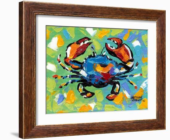 Seaside Crab II-Carolee Vitaletti-Framed Art Print