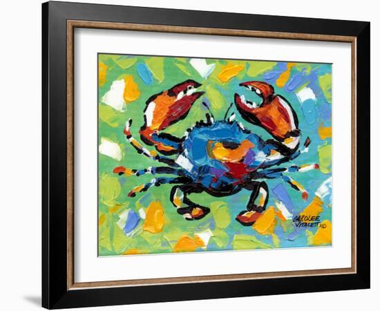 Seaside Crab II-Carolee Vitaletti-Framed Art Print