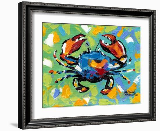 Seaside Crab II-Carolee Vitaletti-Framed Art Print