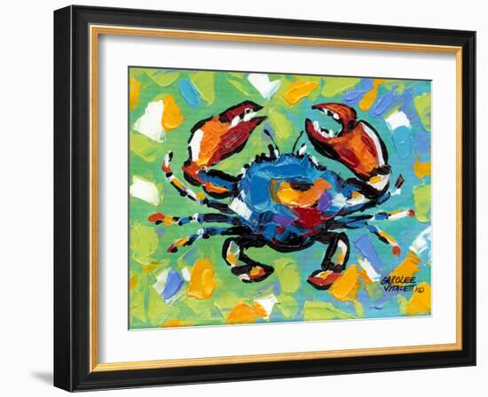 Seaside Crab II-Carolee Vitaletti-Framed Art Print