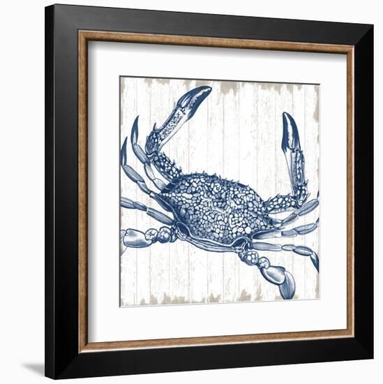 Seaside Crab-Sparx Studio-Framed Art Print