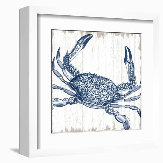 Seaside Crab-Sparx Studio-Framed Art Print