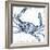 Seaside Crab-Sparx Studio-Framed Art Print