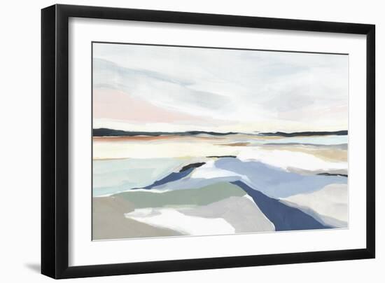 Seaside Day I-Isabelle Z-Framed Premium Giclee Print