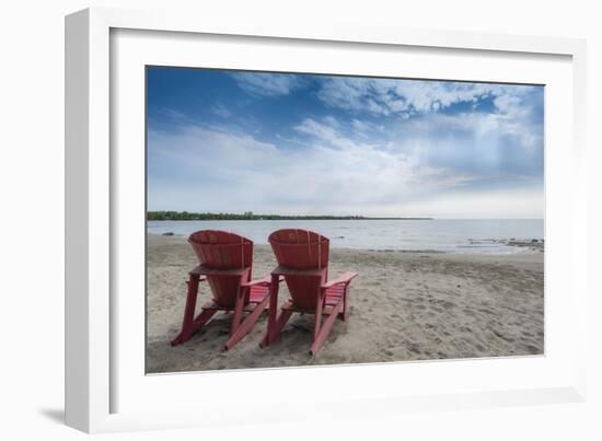 Seaside Duet - View-Mike Toy-Framed Giclee Print