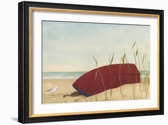 Seaside Dunes II-Erica J. Vess-Framed Art Print