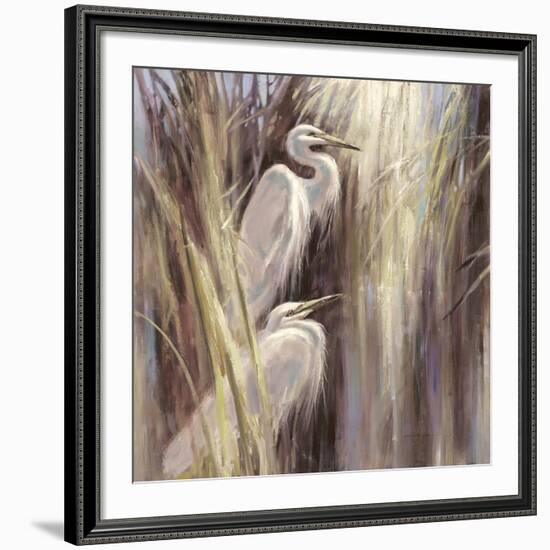 Seaside Egrets-Brent Heighton-Framed Giclee Print