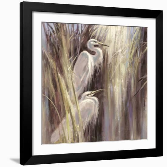 Seaside Egrets-Brent Heighton-Framed Giclee Print