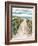 Seaside Entry-Mary Lou Johnson-Framed Photo