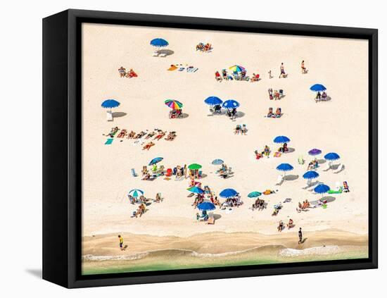 Seaside Escape-Mary Lou Johnson-Framed Stretched Canvas