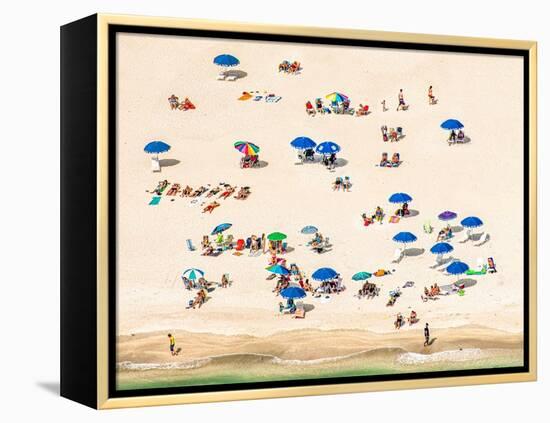 Seaside Escape-Mary Lou Johnson-Framed Stretched Canvas