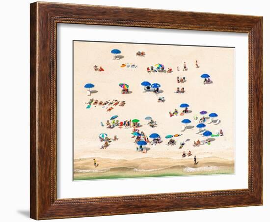 Seaside Escape-Mary Lou Johnson-Framed Photo