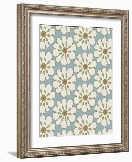 Seaside Floral-Joanne Paynter Design-Framed Giclee Print
