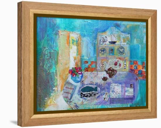 Seaside Kitchen-Sylvia Paul-Framed Premier Image Canvas