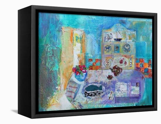 Seaside Kitchen-Sylvia Paul-Framed Premier Image Canvas