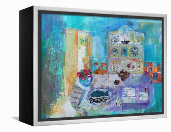 Seaside Kitchen-Sylvia Paul-Framed Premier Image Canvas