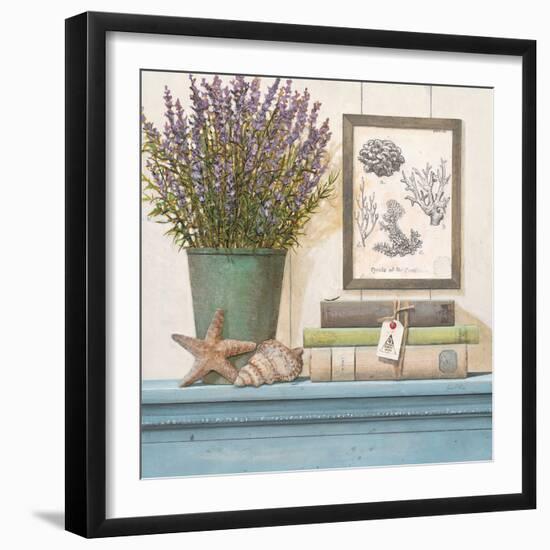 Seaside Lavender-Arnie Fisk-Framed Premium Giclee Print