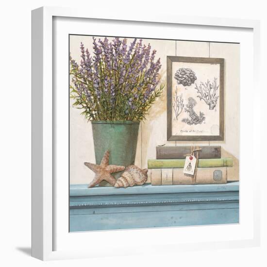 Seaside Lavender-Arnie Fisk-Framed Premium Giclee Print