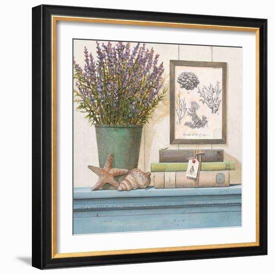 Seaside Lavender-Arnie Fisk-Framed Premium Giclee Print