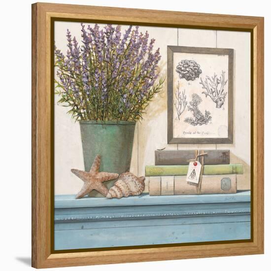 Seaside Lavender-Arnie Fisk-Framed Stretched Canvas