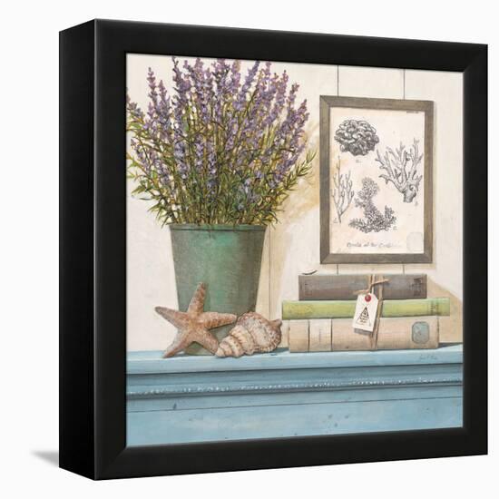 Seaside Lavender-Arnie Fisk-Framed Stretched Canvas