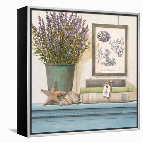 Seaside Lavender-Arnie Fisk-Framed Stretched Canvas