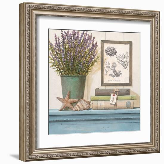 Seaside Lavender-Arnie Fisk-Framed Art Print