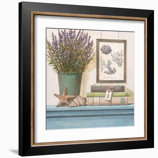 Seaside Lavender-Arnie Fisk-Framed Art Print