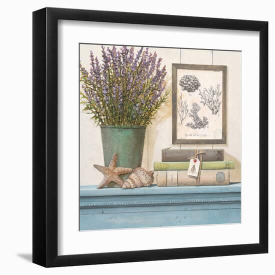 Seaside Lavender-Arnie Fisk-Framed Art Print