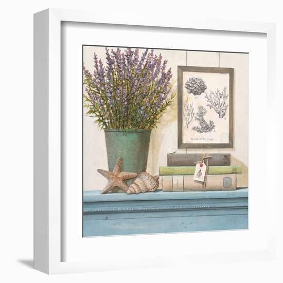 Seaside Lavender-Arnie Fisk-Framed Art Print