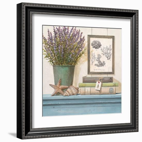 Seaside Lavender-Arnie Fisk-Framed Art Print