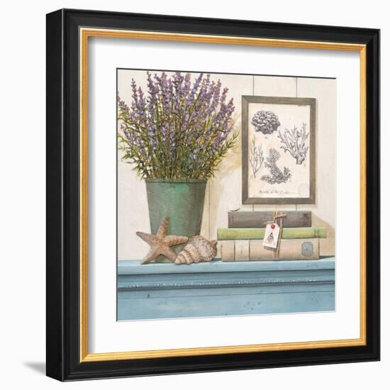 Seaside Lavender-Arnie Fisk-Framed Art Print