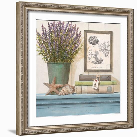 Seaside Lavender-Arnie Fisk-Framed Art Print