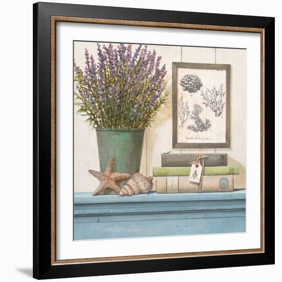 Seaside Lavender-Arnie Fisk-Framed Art Print