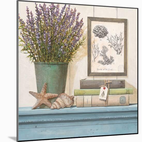 Seaside Lavender-Arnie Fisk-Mounted Art Print
