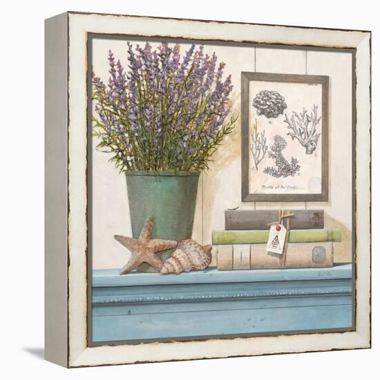 Seaside Lavender-Arnie Fisk-Framed Stretched Canvas