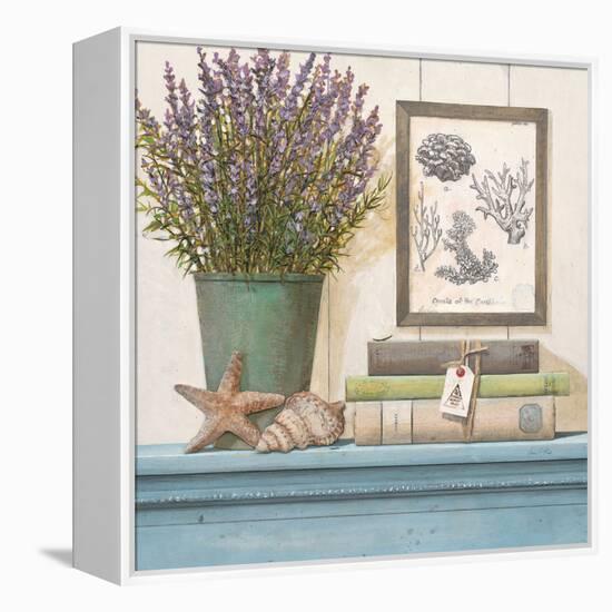 Seaside Lavender-Arnie Fisk-Framed Stretched Canvas