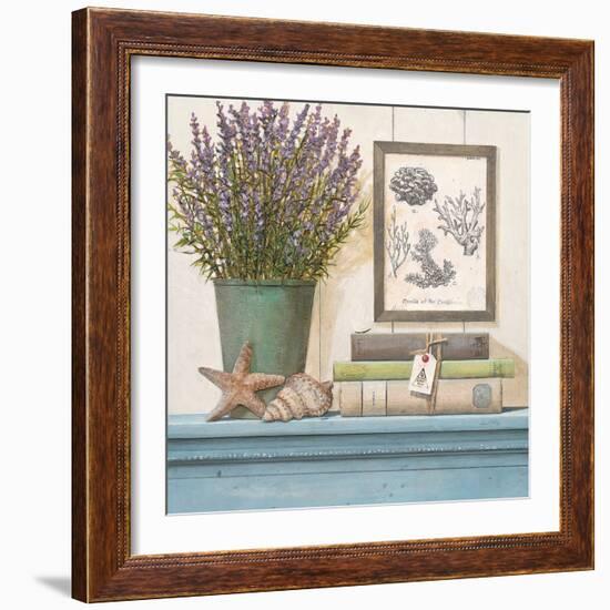 Seaside Lavender-Arnie Fisk-Framed Premium Giclee Print