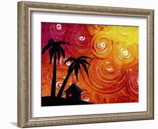 Seaside Lights-Cindy Thornton-Framed Giclee Print