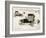 Seaside Limousine-William Heath Robinson-Framed Art Print