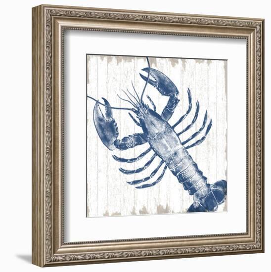 Seaside Lobster-Sparx Studio-Framed Art Print