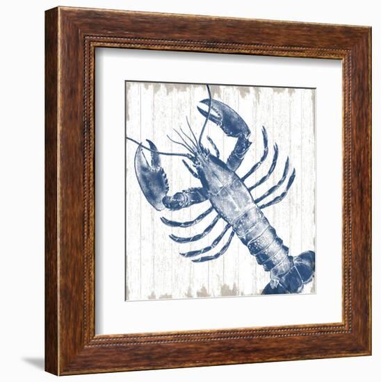 Seaside Lobster-Sparx Studio-Framed Art Print