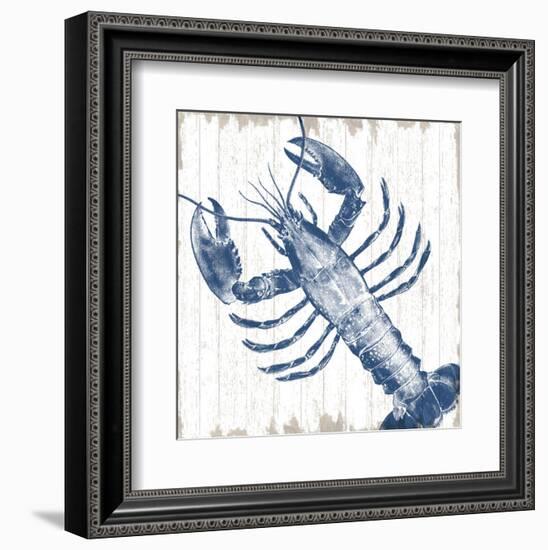 Seaside Lobster-Sparx Studio-Framed Art Print